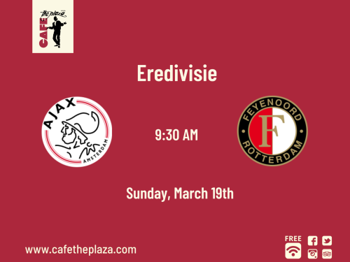 Get Ready for the Ultimate Eredivisie Showdown: Ajax vs Feyenoord!