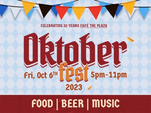 Get Ready to Raise Your Steins at Café the Plaza's Oktoberfest!