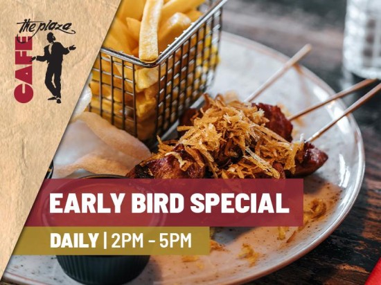 Early Bird Special (daily 2-5pm)
