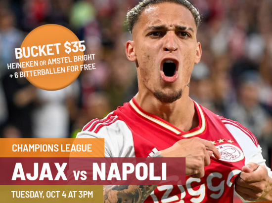 Champions League- Ajax vs Napoli