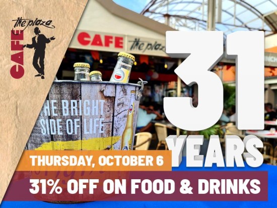 31 Years Café the Plaza
