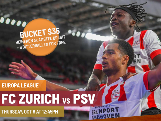 Europa League-FC Zurich vs PSV