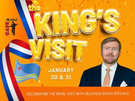 Let’s Celebrate The King’s Visit With Delicious Specials!