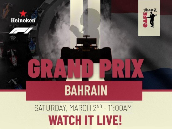 Formula 1 Bahrain GP Season Opener!