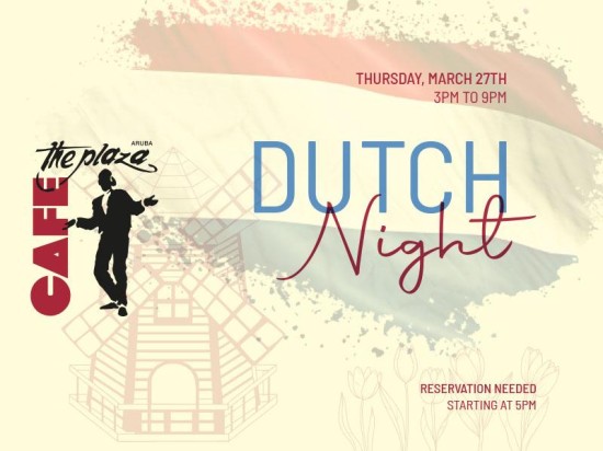 Dutch Night at Café the Plaza – A Taste of the Netherlands!