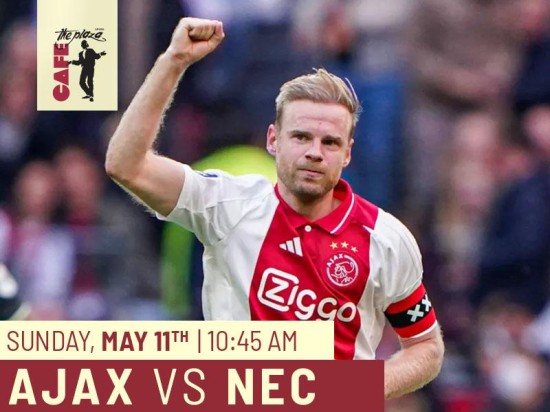 Catch Ajax vs NEC Live at Café the Plaza