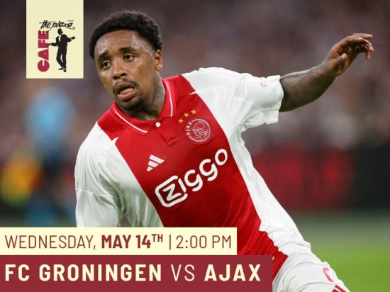 Catch the Action: FC Groningen vs Ajax Live at Cafe the Plaza!