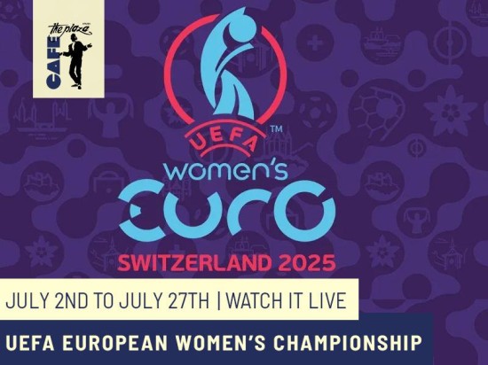 Watch the UEFA Women’s Championship Live at Plaza Live!