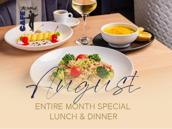 Cafe the Plaza’s August Special: A Flavor-Packed 3-Course Experience for Just 49 Florins