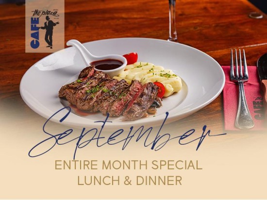September Special Menu at Café the Plaza