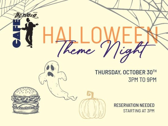 A Spooktacular Halloween Dinner at Café the Plaza