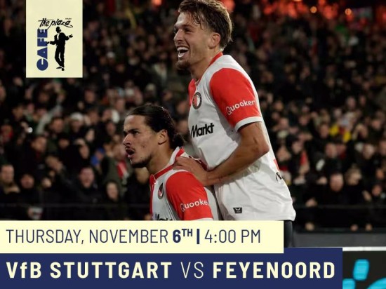 Watch the Europa League Live at Café the Plaza