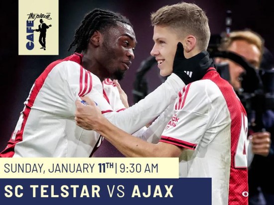 SC Telstar vs Ajax Live at Café the Plaza