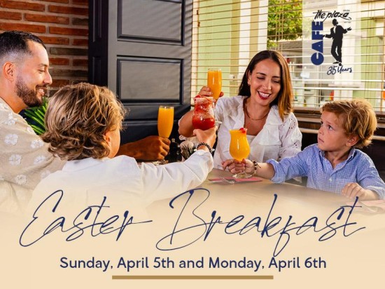 Start Easter Morning with Breakfast at Café the Plaza