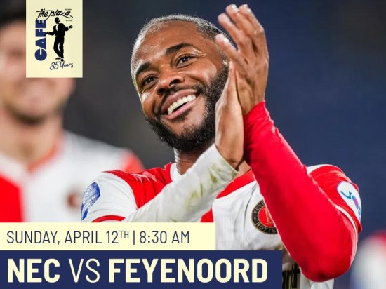 NEC vs Feyenoord Live at Café the Plaza