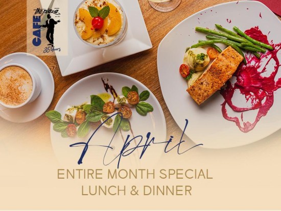April Special at Café the Plaza: A 3-Course Experience for 49 Florins